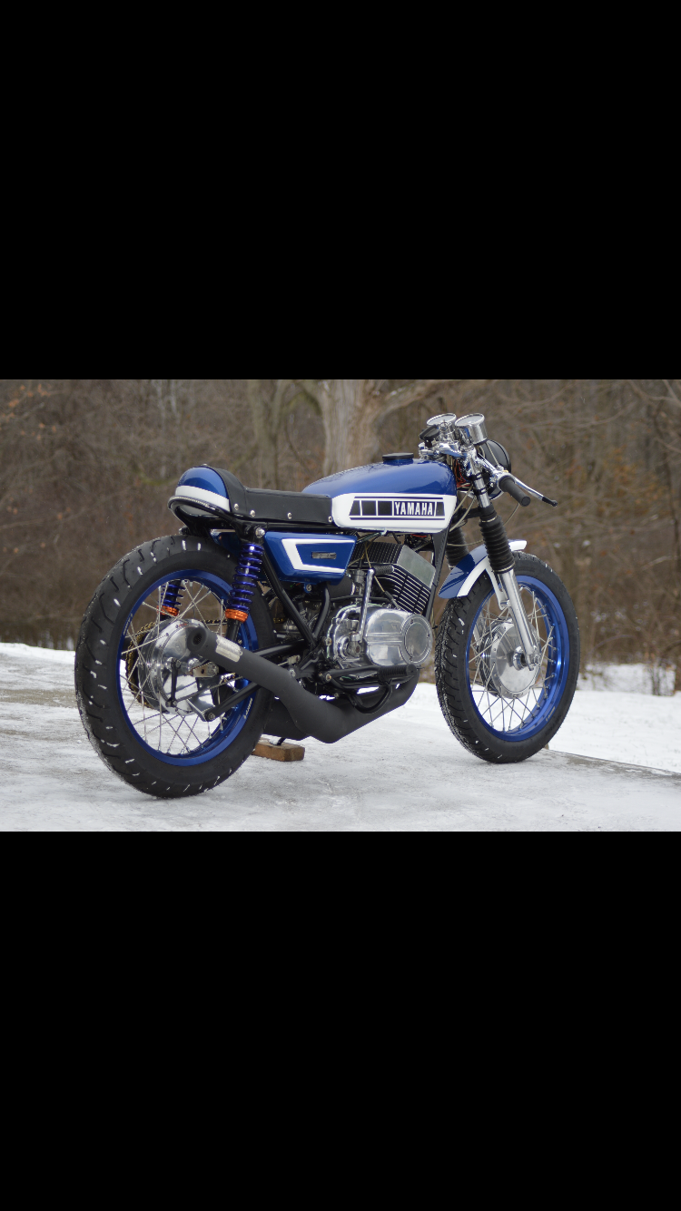 1972 Yamaha r5 | Custom Cafe Racer Motorcycles For Sale
