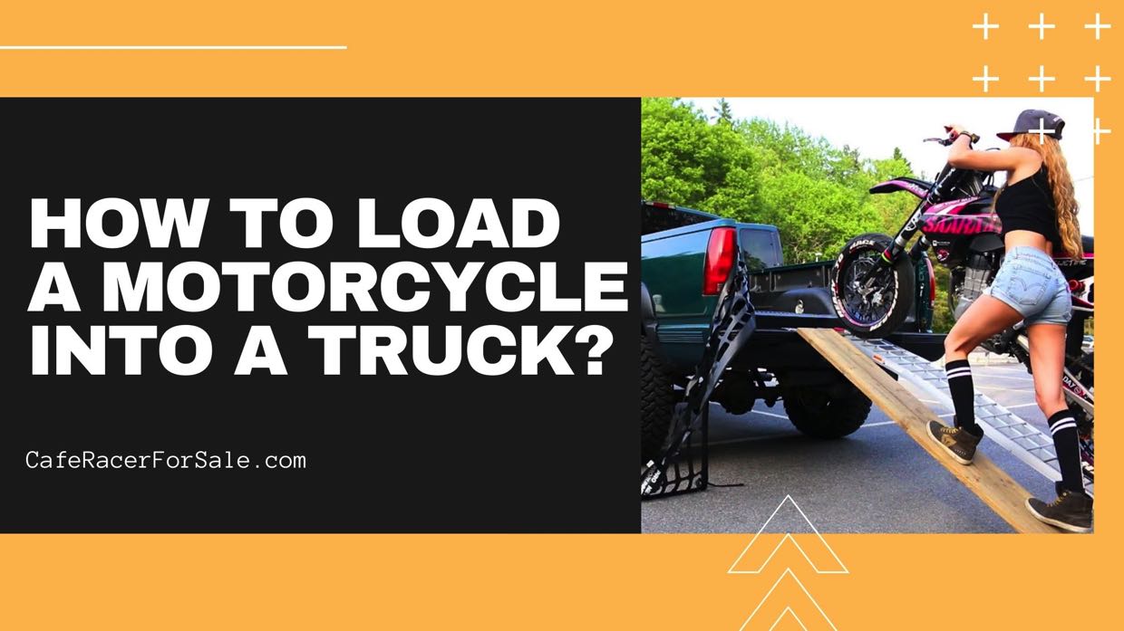 How to Load a Motorcycle Into a Truck?