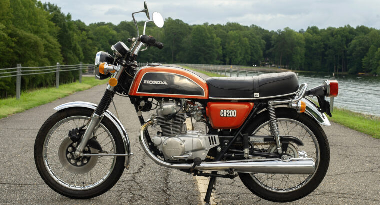 Honda CB200 All Original Low Miles